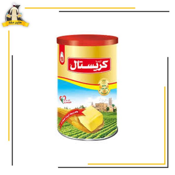 سمنة كريستال 700 جم اصفر