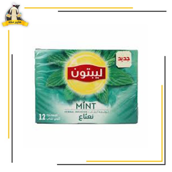 شاي ليبتون اخضرنعناع 12 باكيت