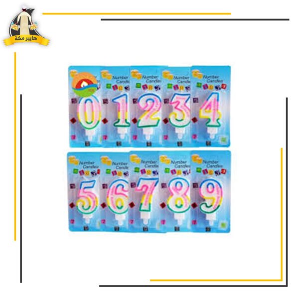 شمع ارقام العاب
