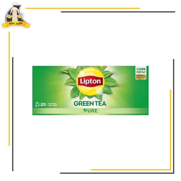 ليبتون اخضر صافي 25 فتلة