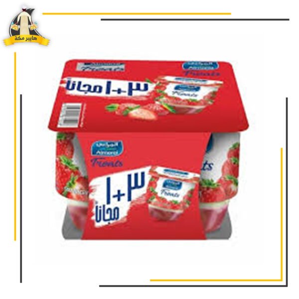 زبادى المراعى فراولة 105عرض3+1