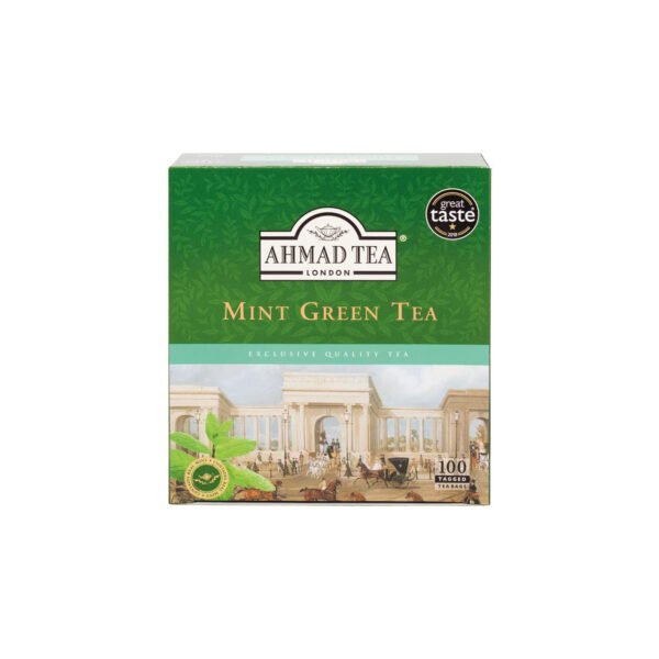 احمد تى اخضر بالنعناع 100 فتلة