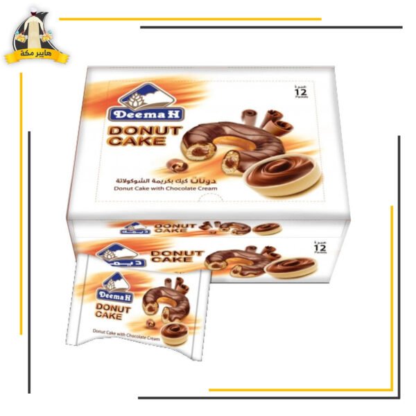 دونات كيك شكولاتة ديمة