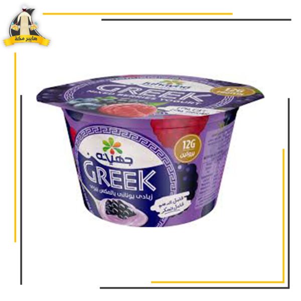 زبادى جهينة يوناني توت 180جم