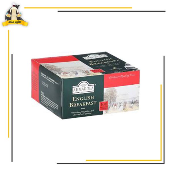 شاي احمد تى انجليزى 100 فتلة بدون علامة