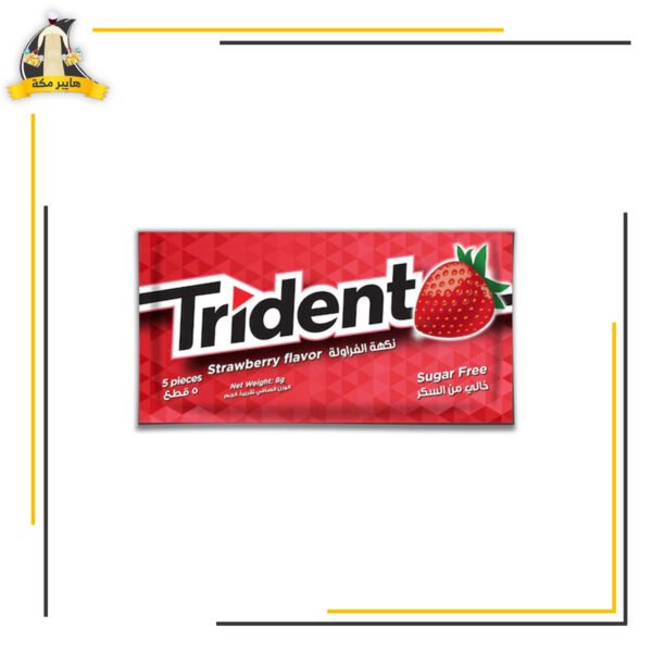 لبان ترايدنت فراولة