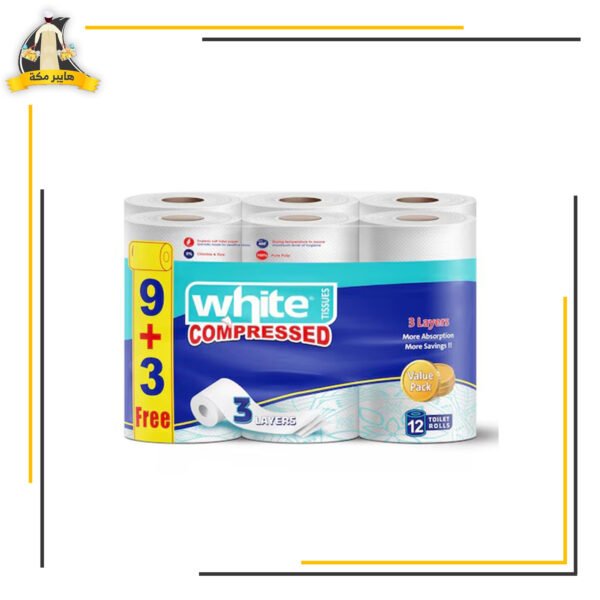 مناديل وايت تواليت 9+3